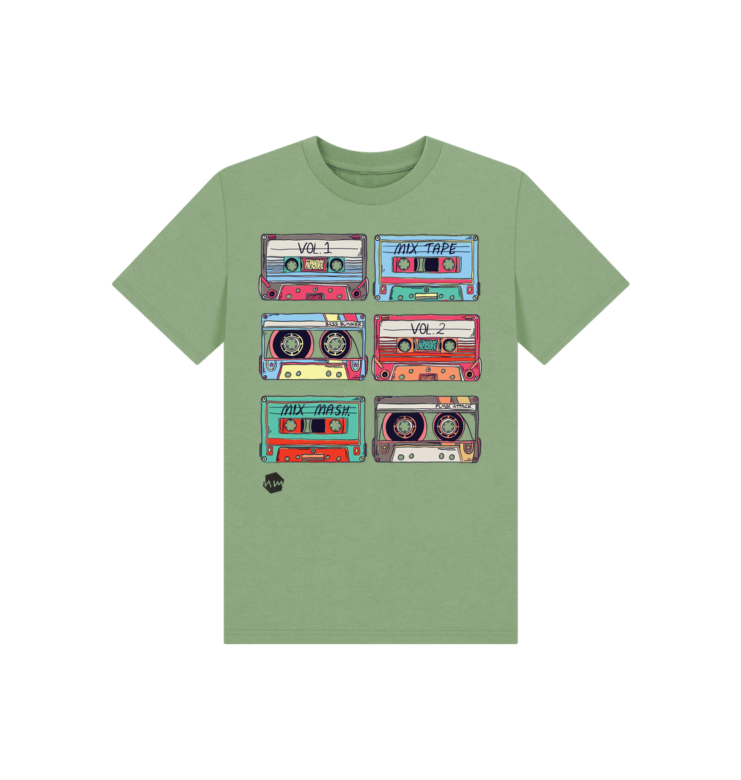 Sage Printed Kids T-Shirt
