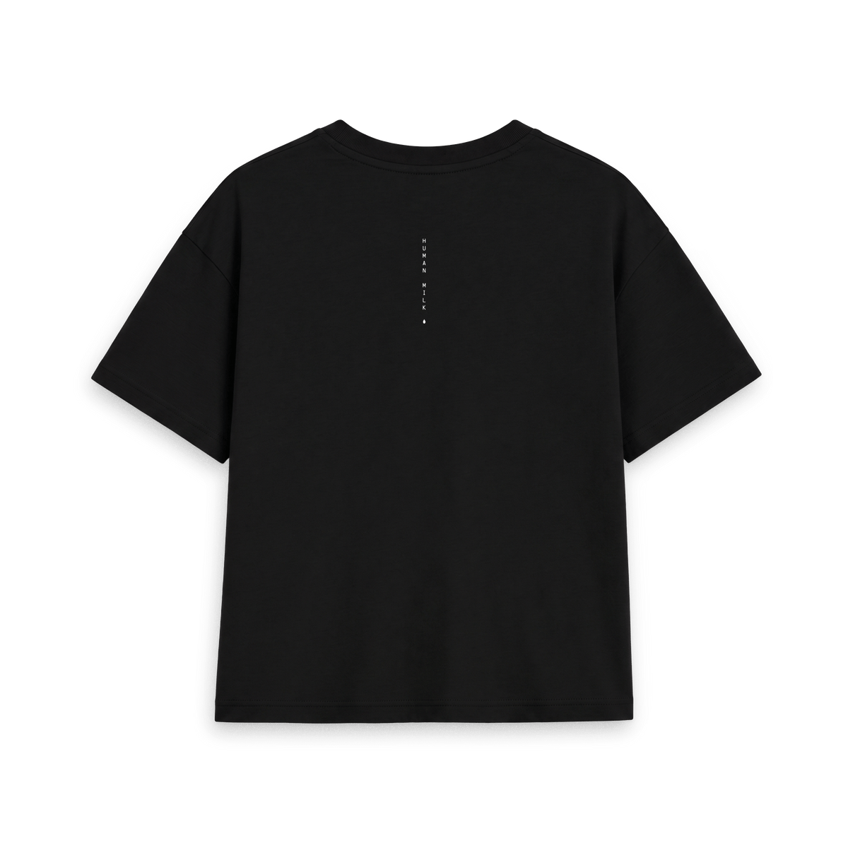 Black Printed T-shirt Back