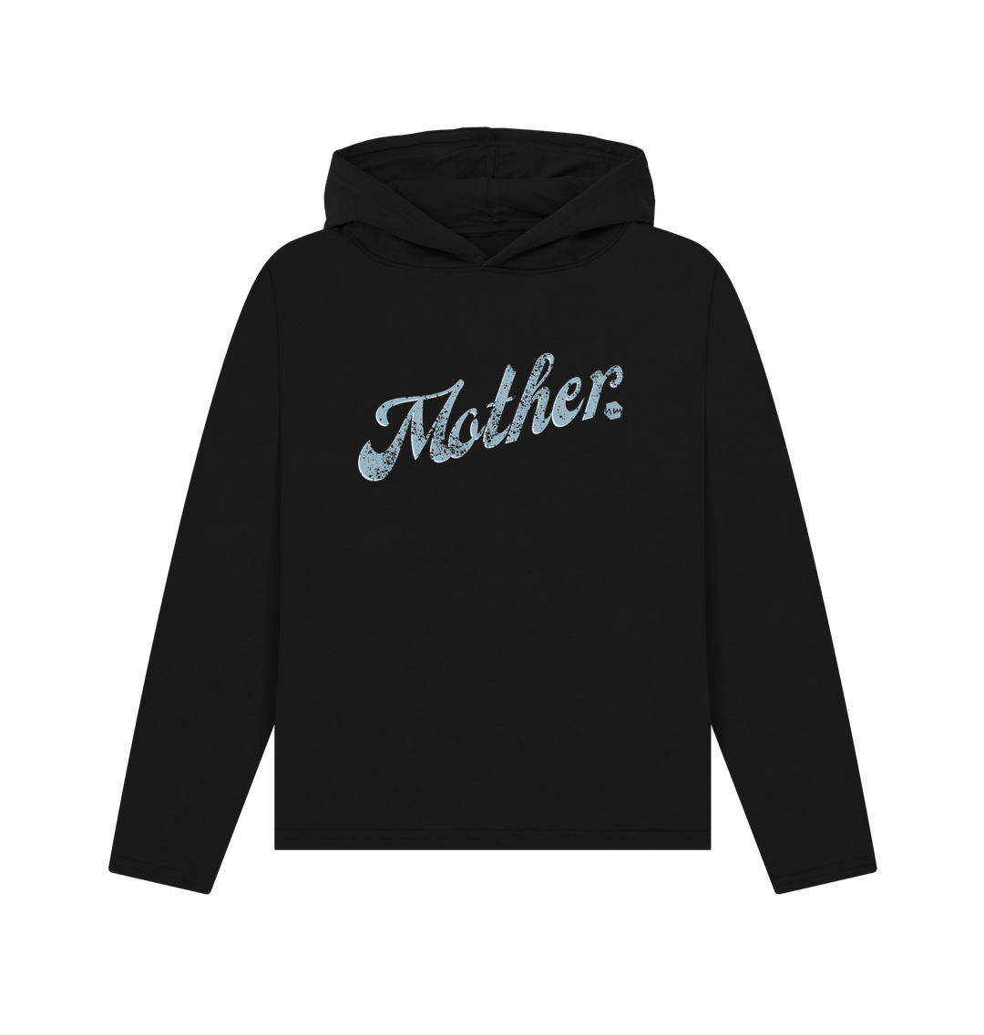 Black Printed Hoody