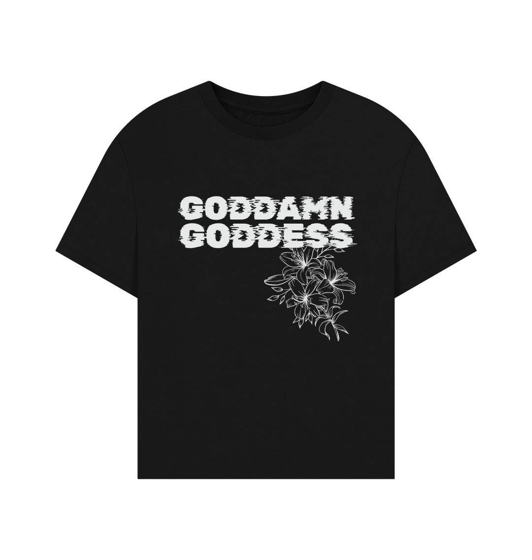 Black Printed T-shirt