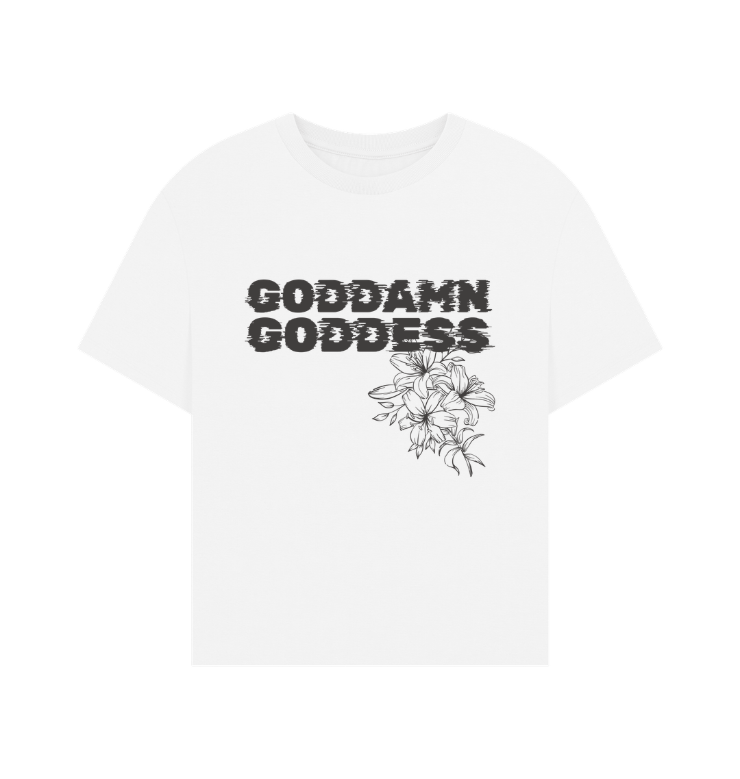 White Printed T-shirt