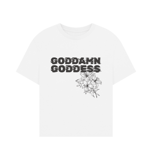 White Printed T-shirt