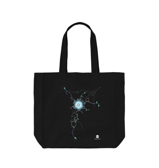Black Printed Bag