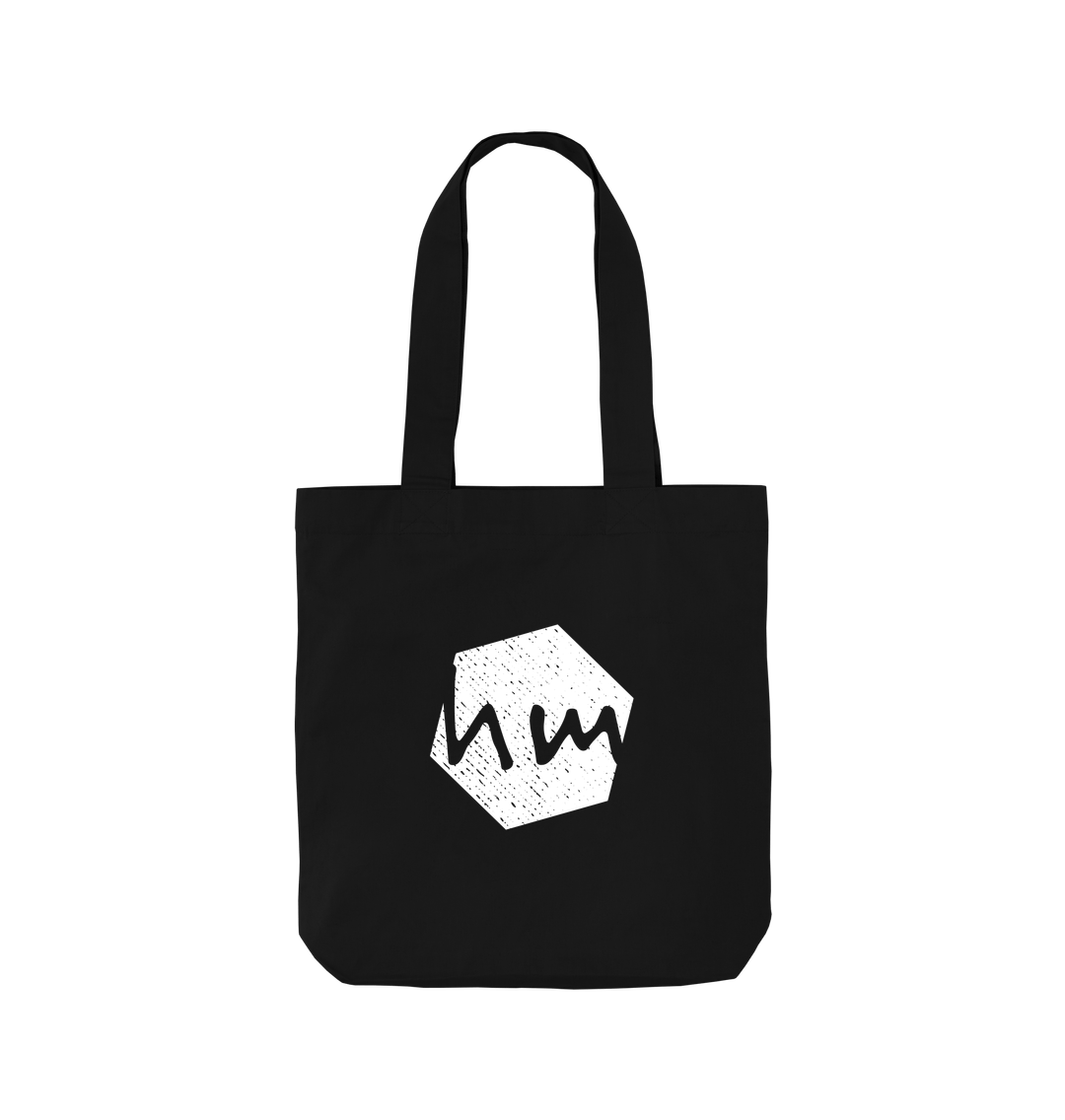 Black Printed Bag