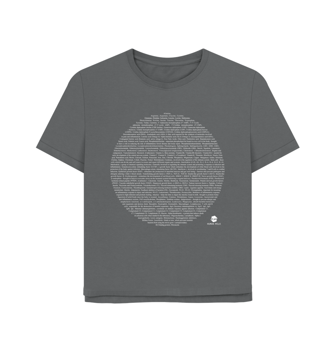 Slate Grey Printed T-shirt