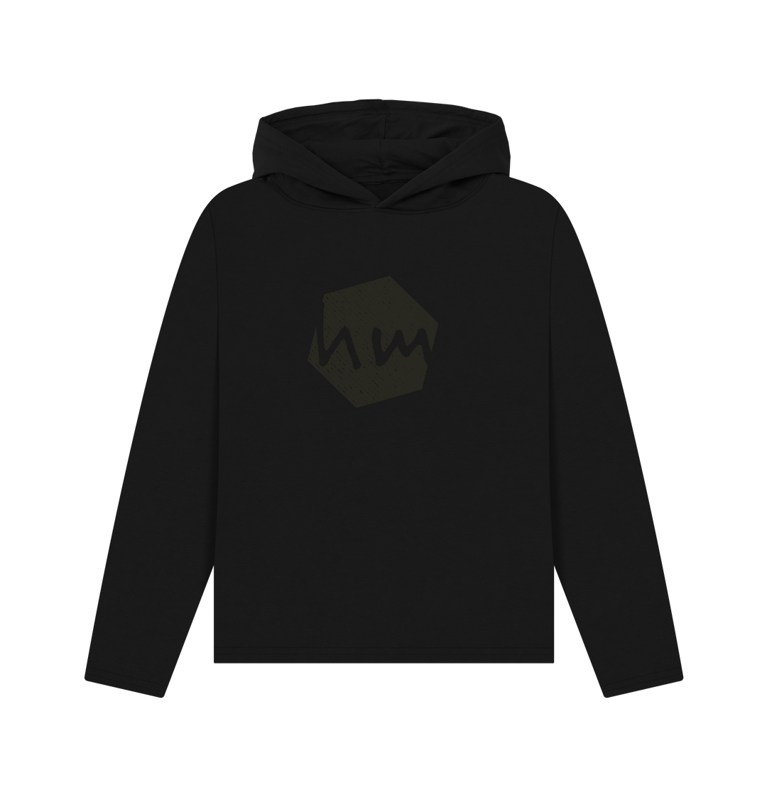 Black Recycled Hoody