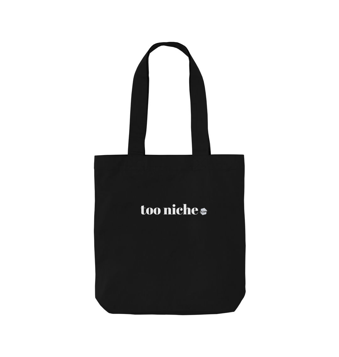 Black Printed Bag