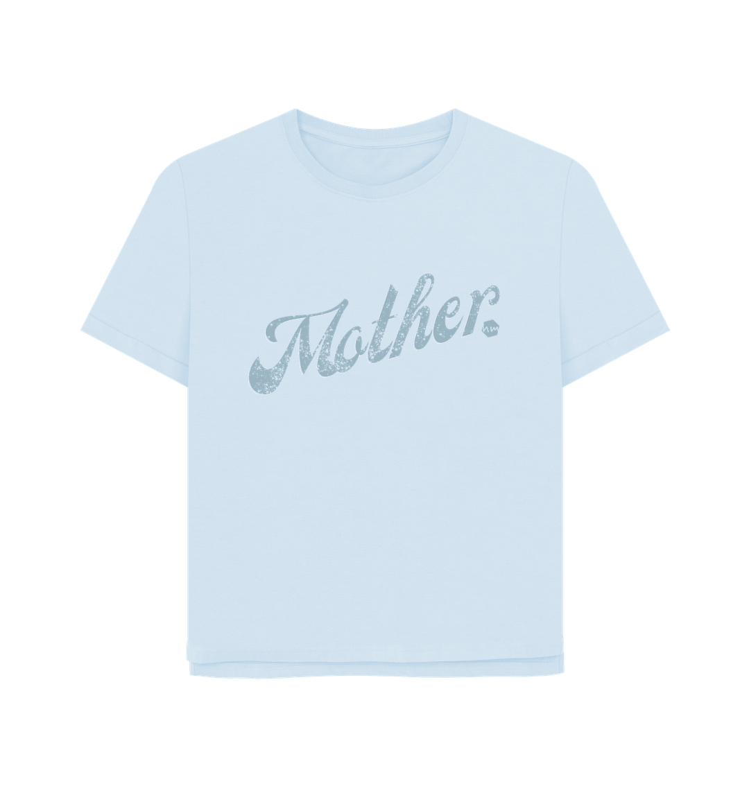 Sky Blue Printed T-shirt