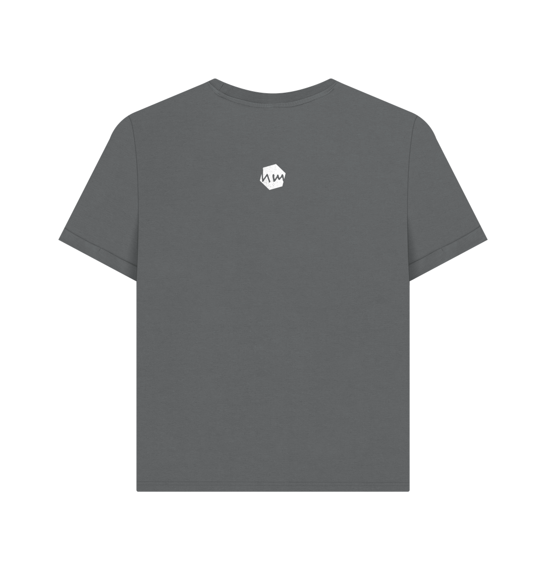 Slate Grey Printed T-shirt