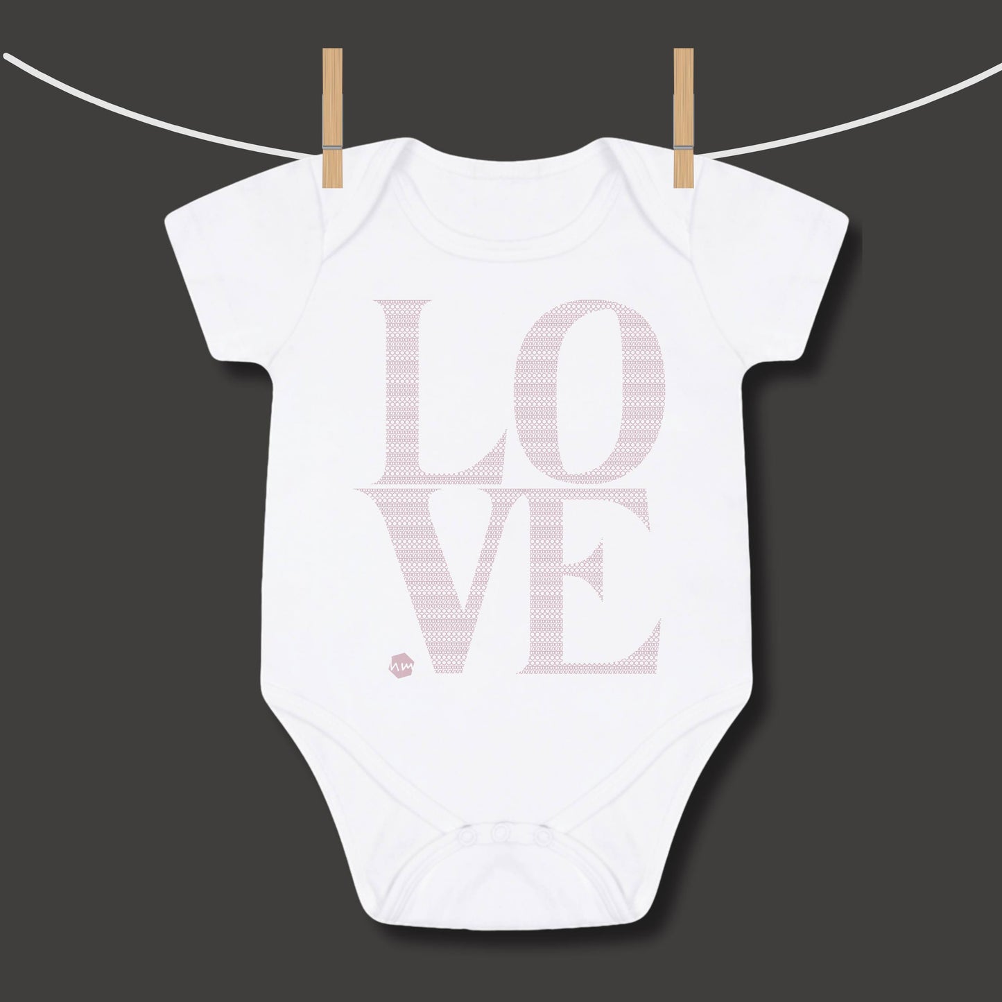 Love Boobs Pattern Baby & Toddler Bodysuit