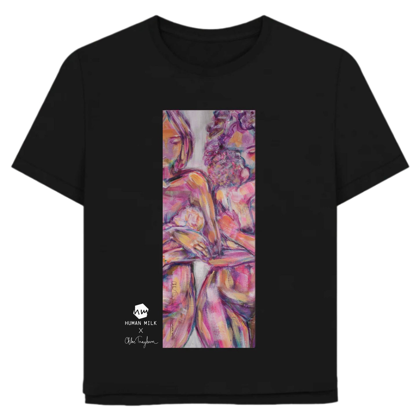 Human Milk x Chloe Trayhurn Women's Relaxed Fit T-shirt - Dawn