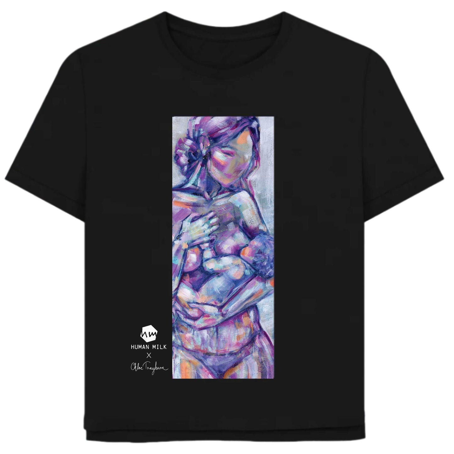 Human Milk x Chloe Trayhurn Women's Relaxed Fit T-shirt - Luna