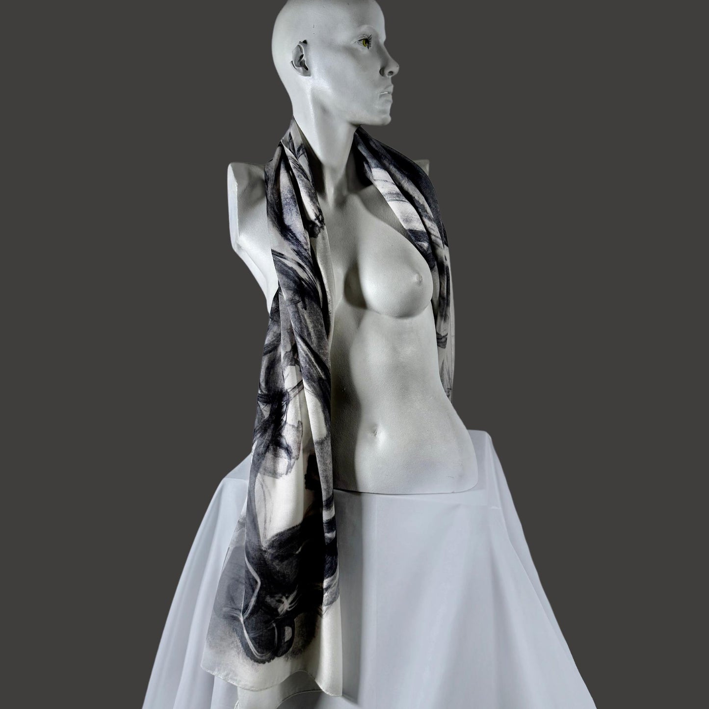 Scarf Chloe Trayhurn x Human Milk - CIRRUS 180cm x 70cm