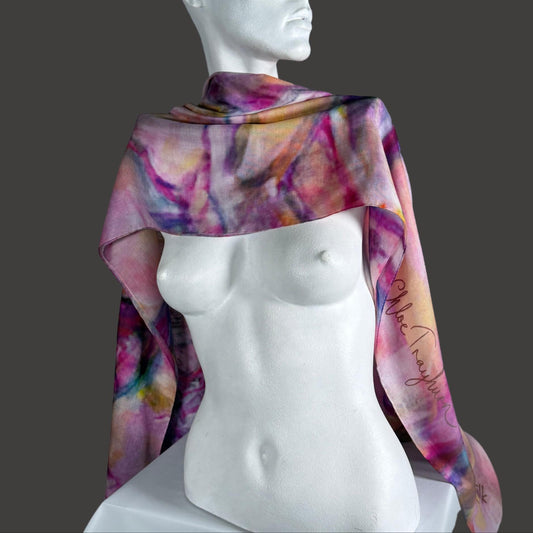 Scarf Chloe Trayhurn x Human Milk - DAWN 180cm x 70cm
