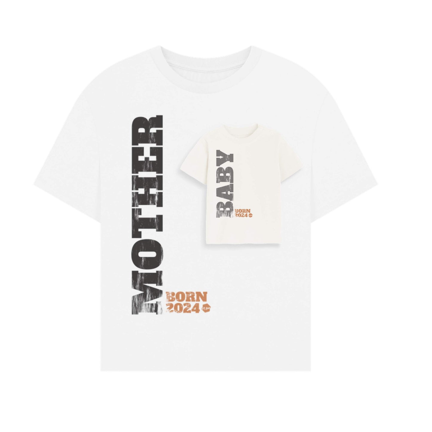 Baby Born 2024 T-shirt, Natural.