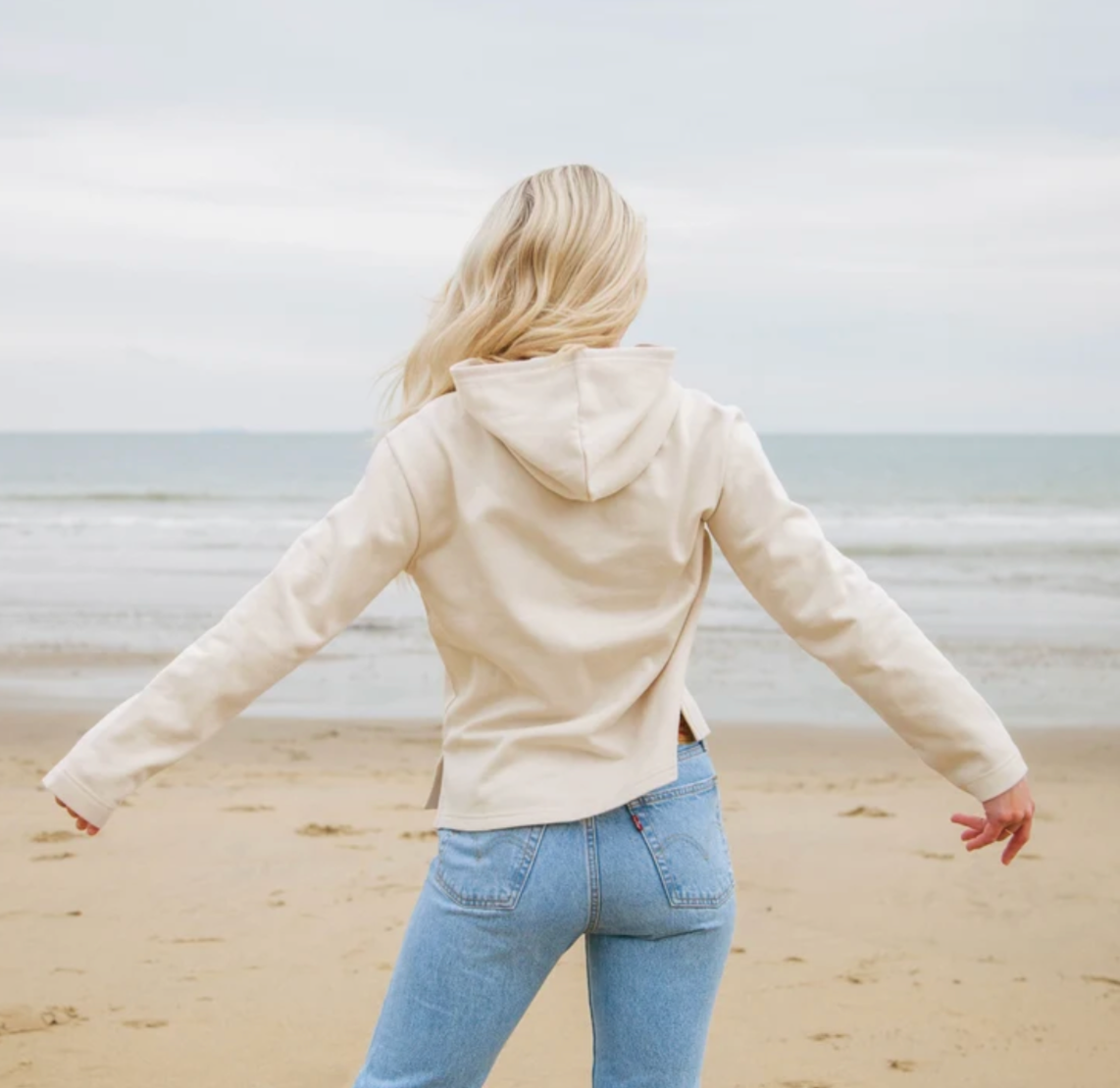 HM Logo Hoodie, Oats and coffee