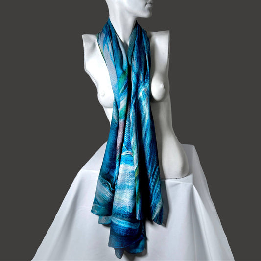 Scarf Chloe Trayhurn x Human Milk - SLEEPY HANDS 180cm x 70cm