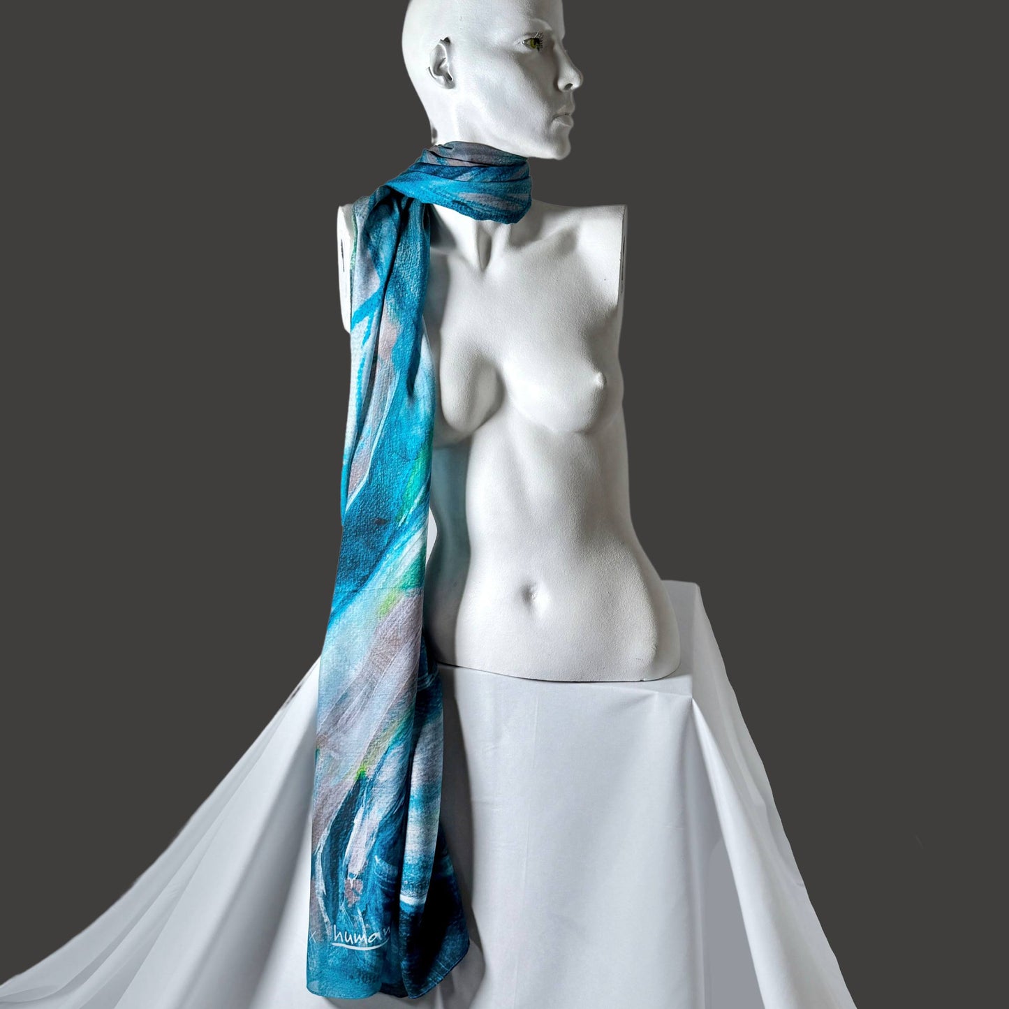 Scarf Chloe Trayhurn x Human Milk - SLEEPY HANDS 180cm x 70cm