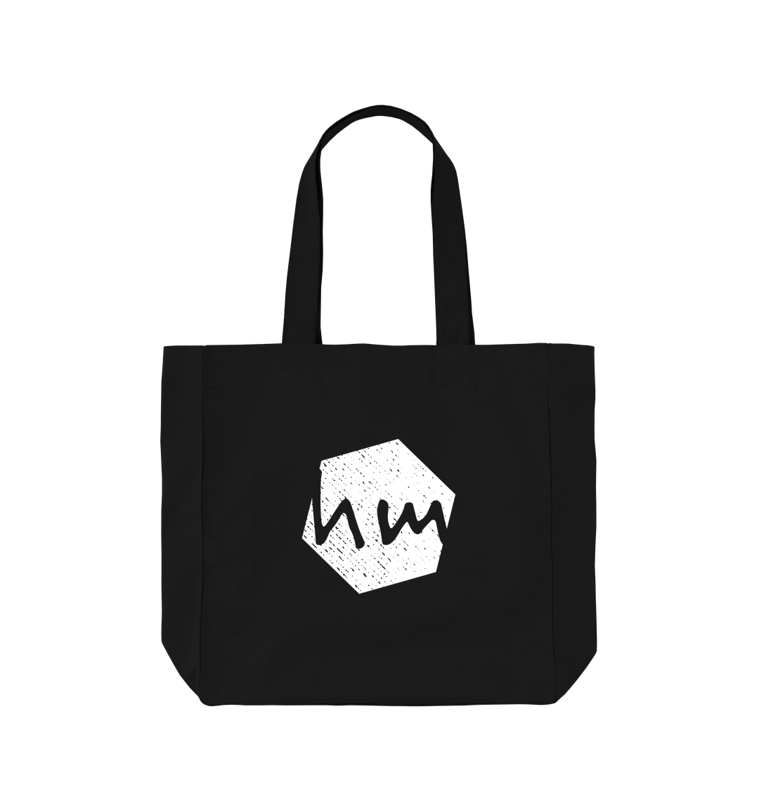 Black Printed Bag
