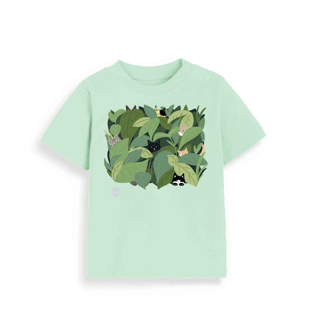 Mint Printed Kids T-Shirt