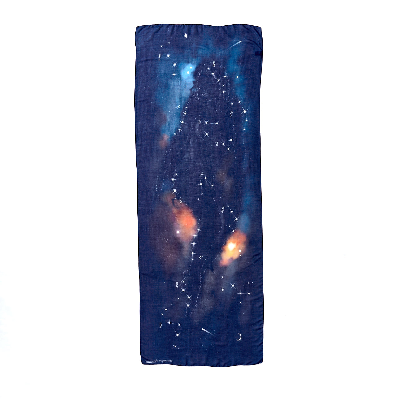 Scarf - Human Milk Constellation 180cm X 70cm