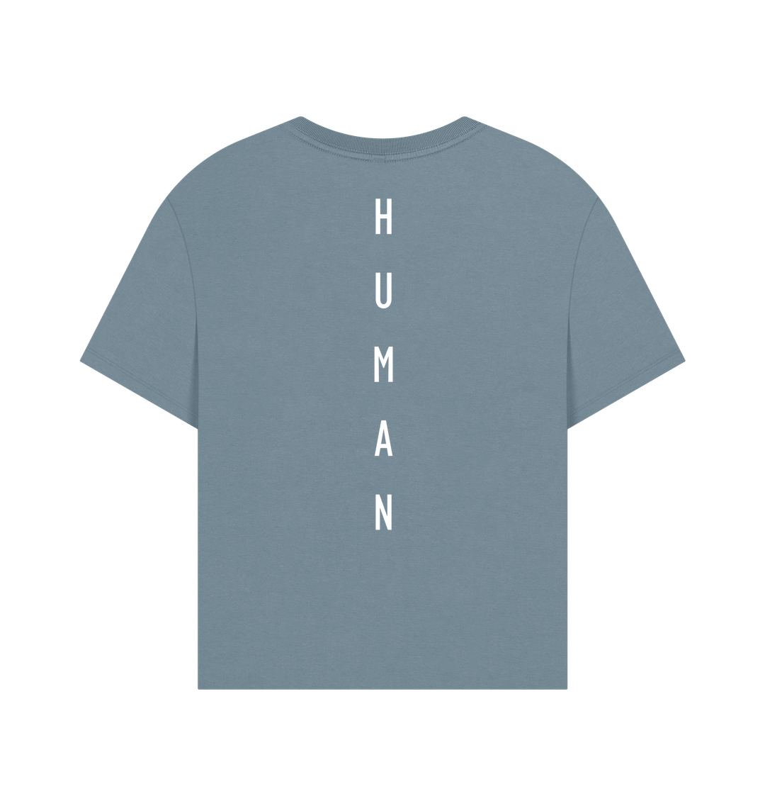 Stone Blue Printed T-shirt