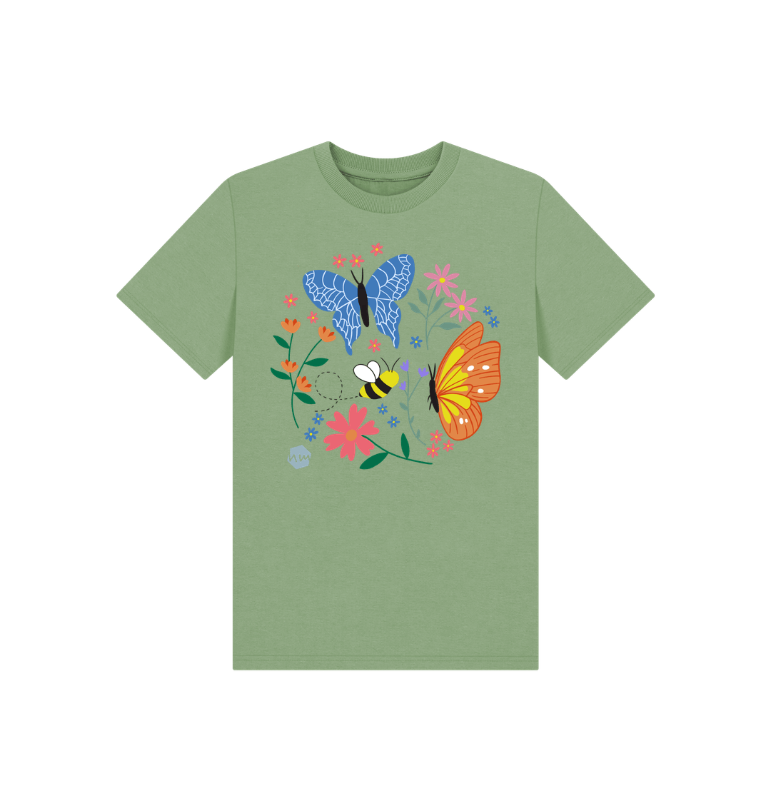 Sage Printed Kids T-Shirt