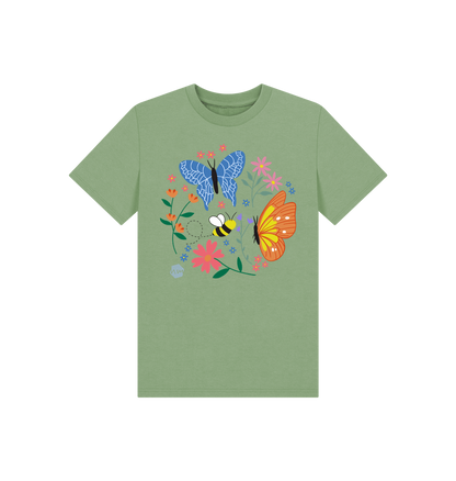 Sage Printed Kids T-Shirt