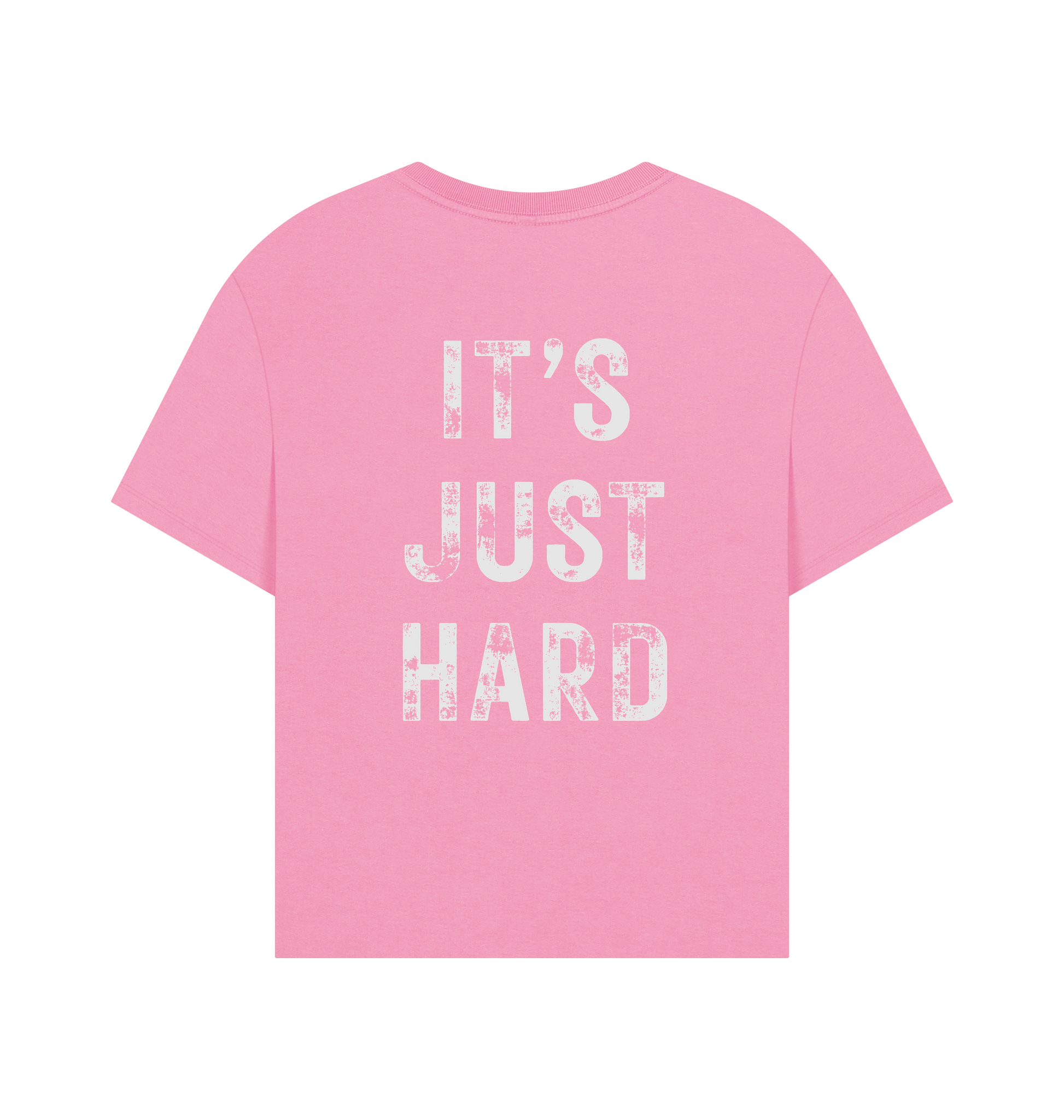 Rose Pink Printed T-shirt Back