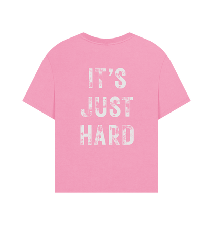 Rose Pink Printed T-shirt Back