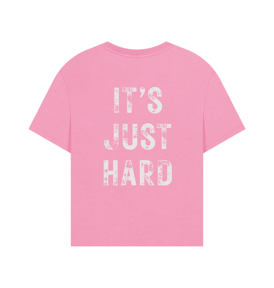 Rose Pink Printed T-shirt Back