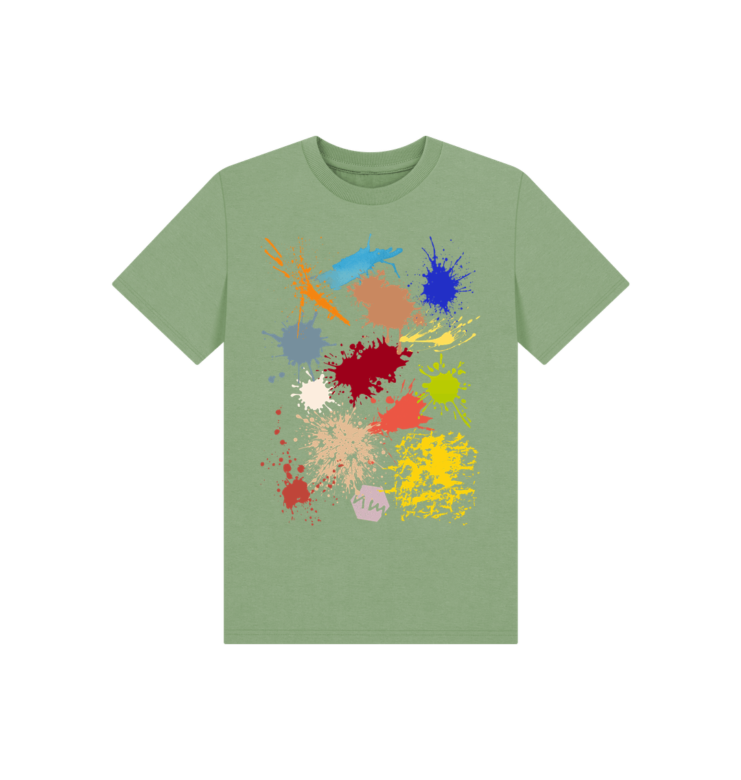 Sage Printed Kids T-Shirt