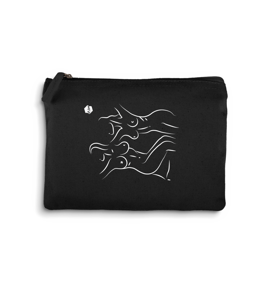 Black Heat Transfer Bag Front