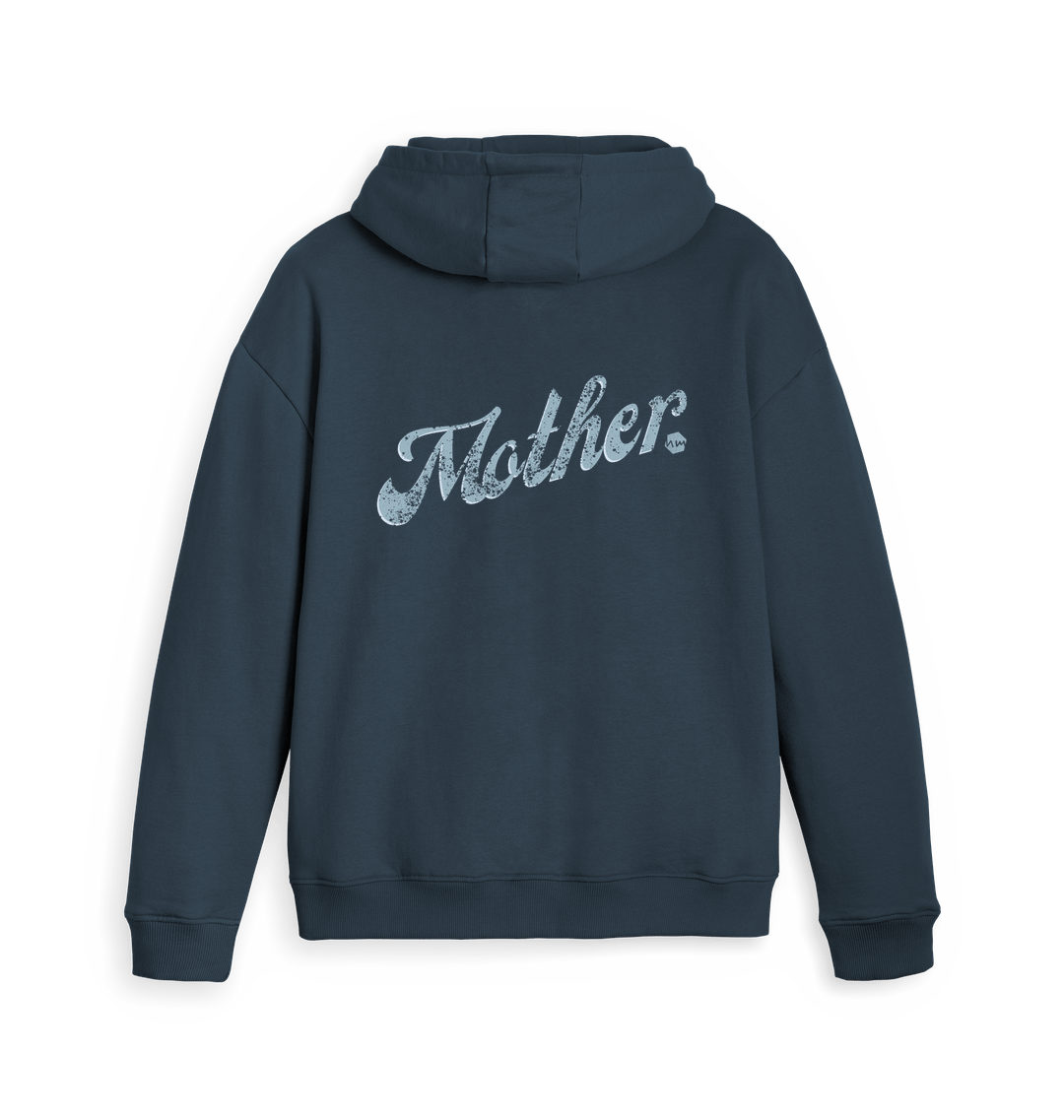Navy Zip hoody Back