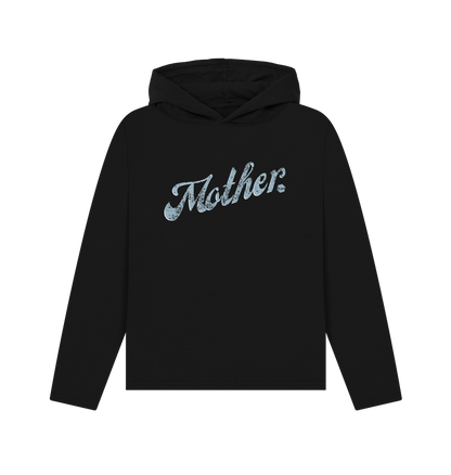 Black Printed Hoody