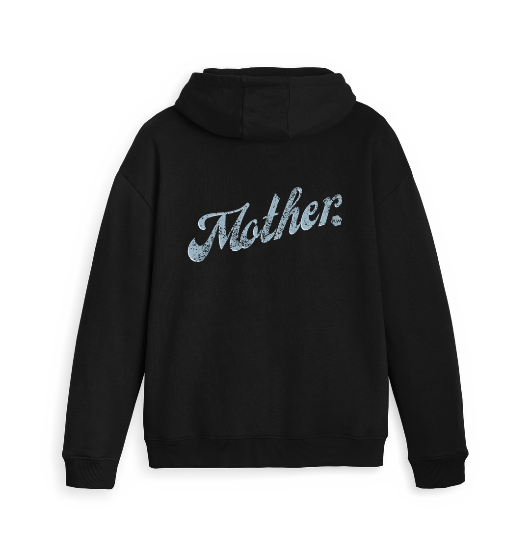 Black Zip hoody Back