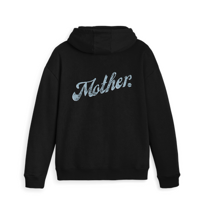 Black Zip hoody Back