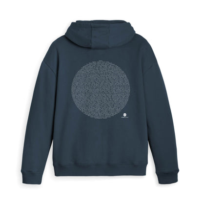 Composition of breastmilk Moon Zip Hoodie, 3 colours