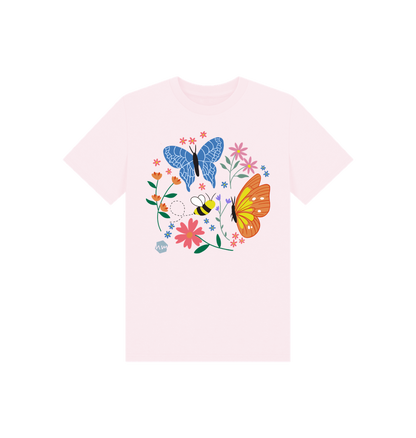 Pink Printed Kids T-Shirt