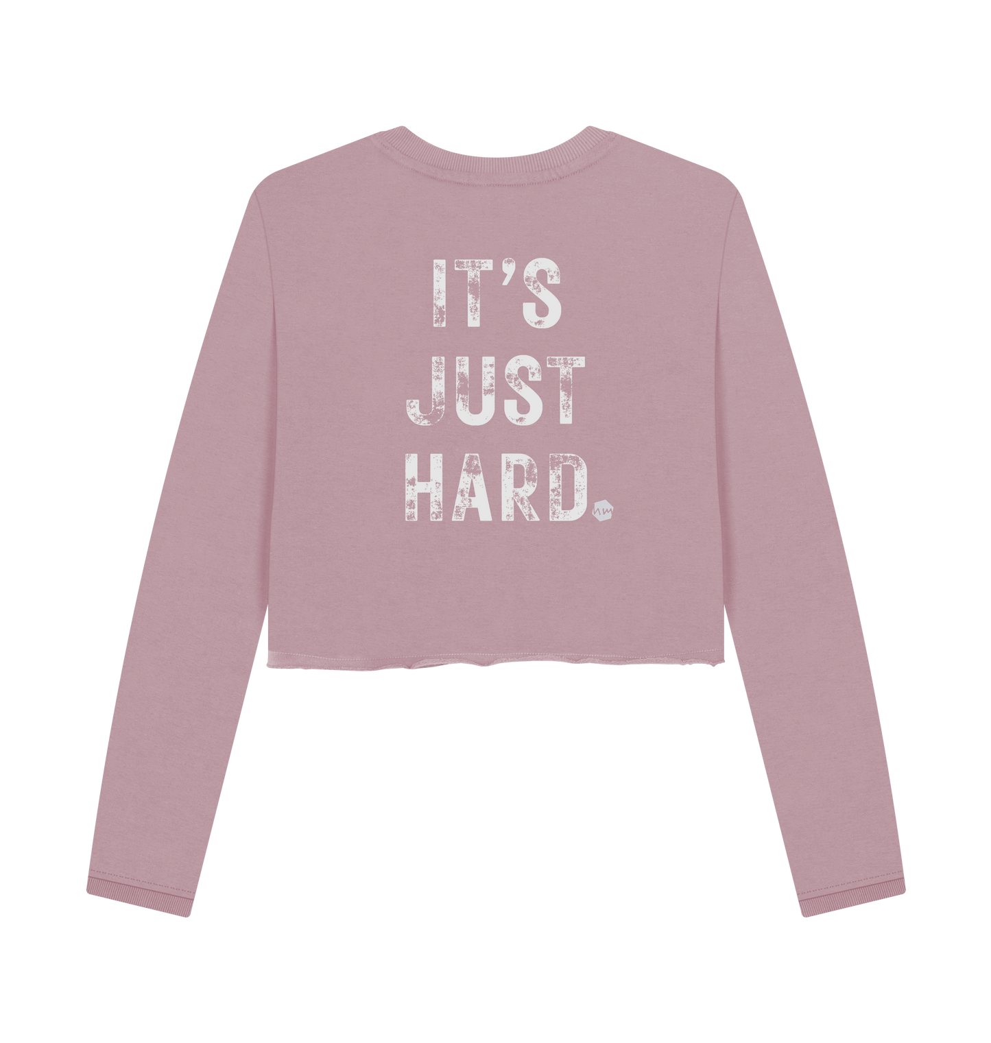 Mauve Printed Boxy Jumpers Back