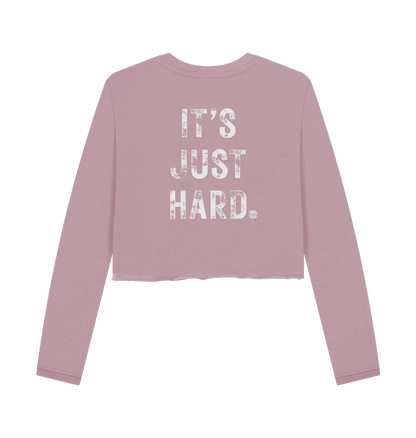 Mauve Printed Boxy Jumpers Back