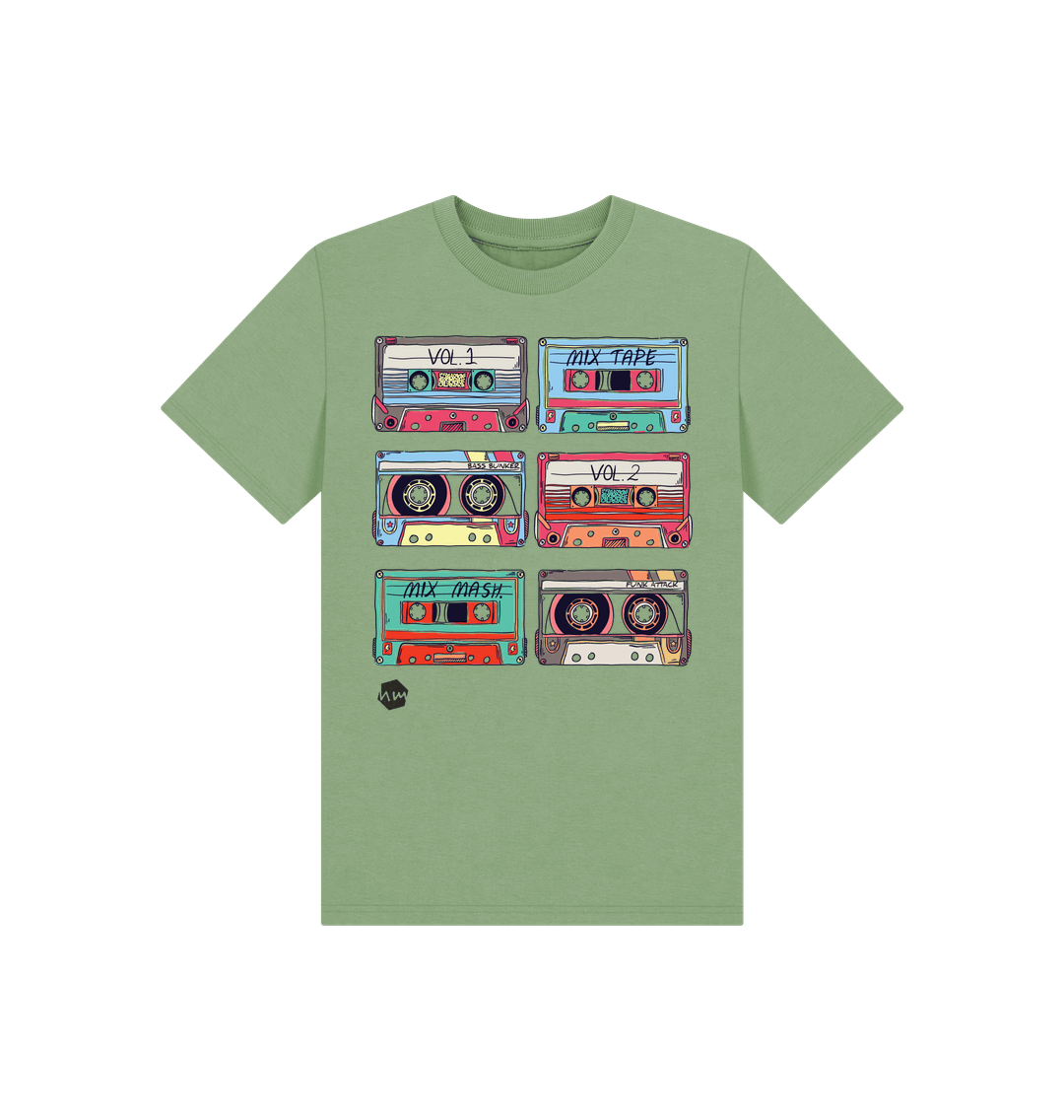 Sage Printed Kids T-Shirt