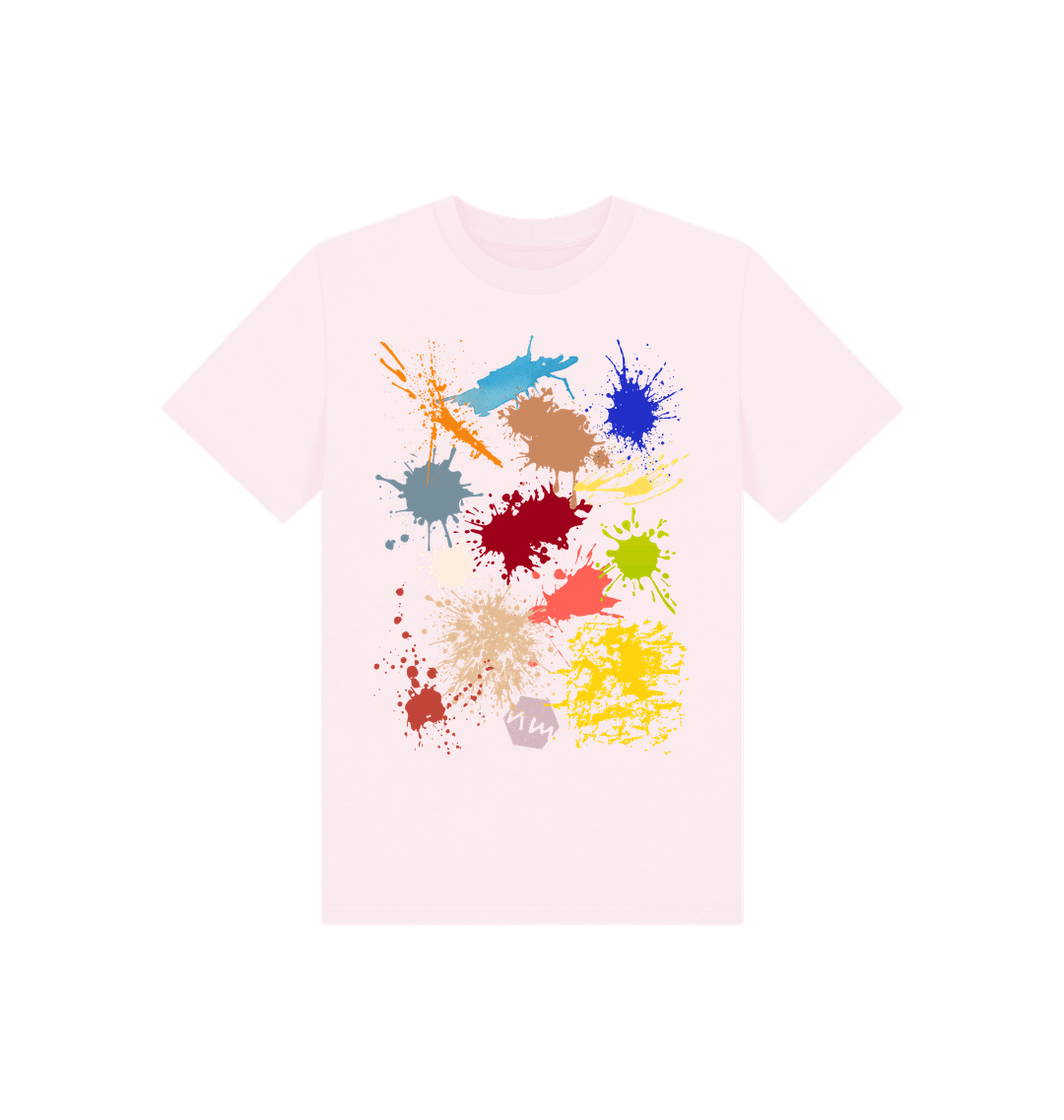 Pink Printed Kids T-Shirt