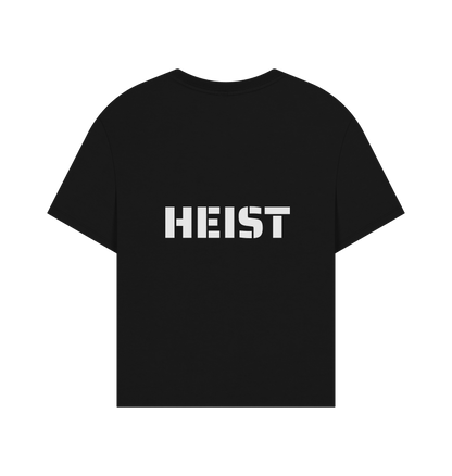 Black Printed T-shirt Back