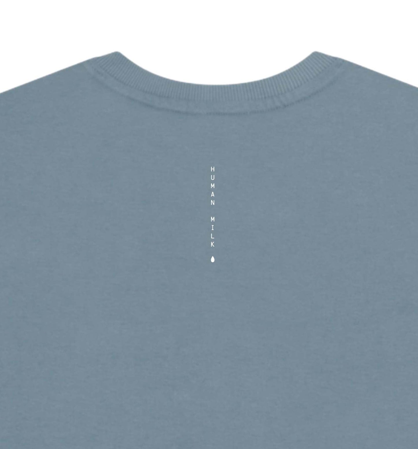 247 Organic Cotton Cropped Sweater, Black, Stone Blue or Mauve