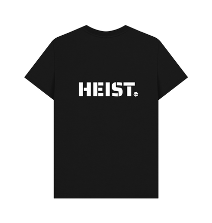 Black Printed T-shirt Back