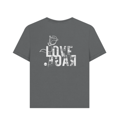 Slate Grey Printed T-shirt Back