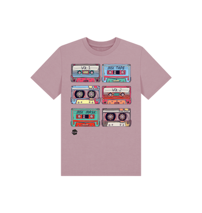 Mauve Printed Kids T-Shirt