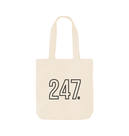Natural Printed Bag Front