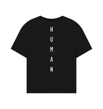 Black Printed T-shirt Back